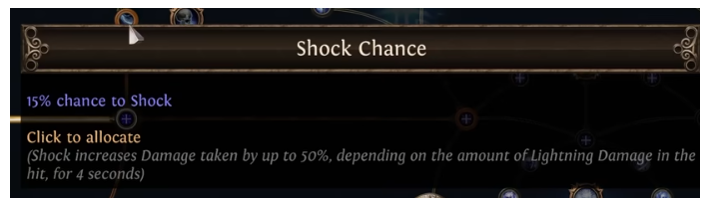 PoE 2 Shock Chance