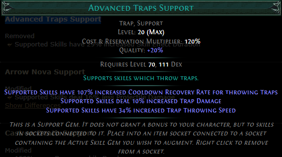 PoE Advanced Traps Support 3.19