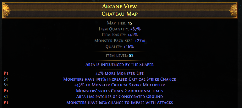 Area is influenced by The Shaper