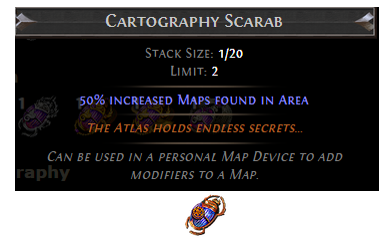 PoE Cartography Scarab