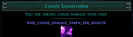 Chaos Sandstorm