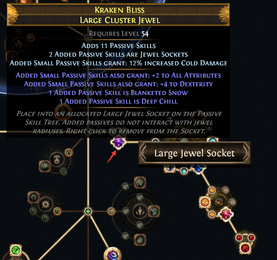 Bijoux PoE Cluster Jewel Divination Card