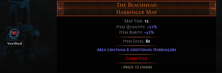 PoE Complete Red-Tier Beachhead Maps