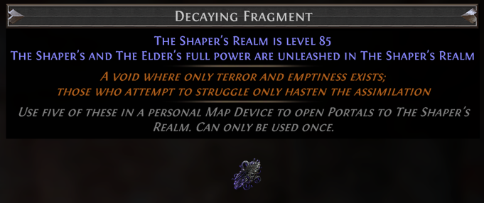 PoE Decaying Fragment