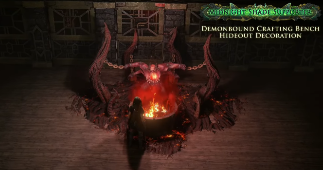 PoE Demonbound Crafting Bench