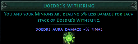 Doedre's Withering