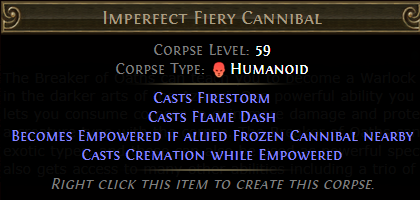 Imperfect Fiery Cannibal