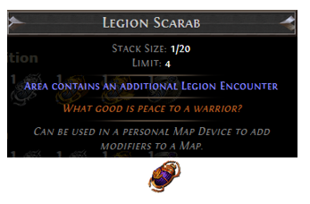 PoE Legion Scarab