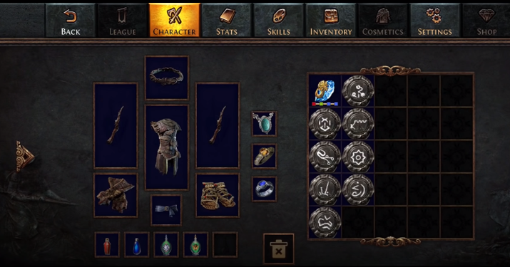 Path of Exile Mobile Character