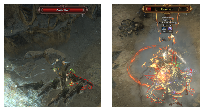 PoE Monster Resistance Icons