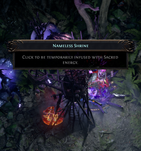 PoE Nameless Shrine