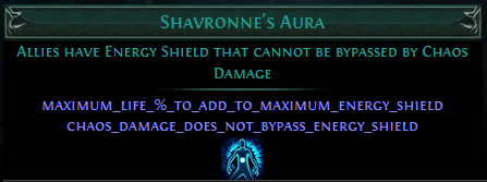 Shavronne's Aura
