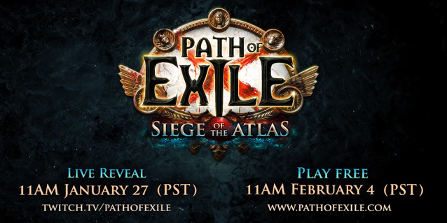 PoE Siege Of The Atlas Release Date