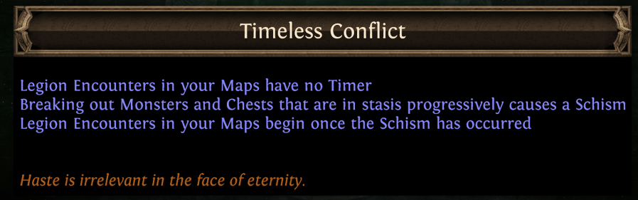 PoE Timeless Conflict