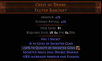 PoE to Quality of Socketed Gems