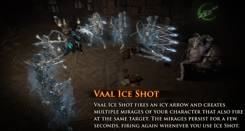 PoE Vaal Ice Shot