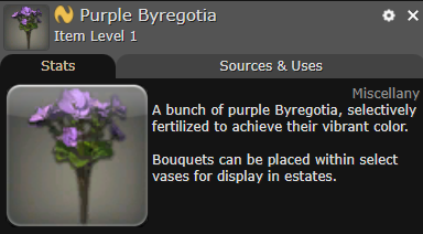 Purple Byregotia
