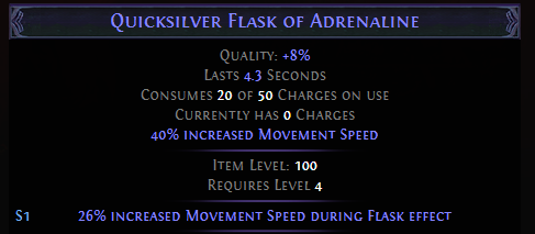 Quicksilver Flask of Adrenaline
