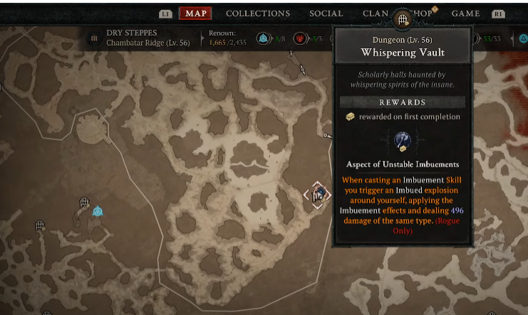Recover the Cleaver from Whispering Vault - Diablo 4