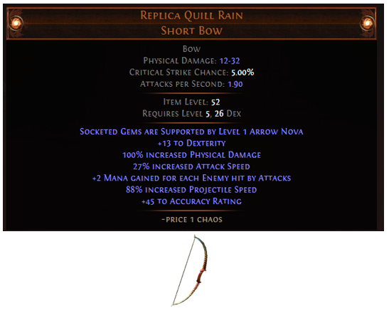 Replica Quill Rain
