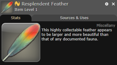 Resplendent Feather