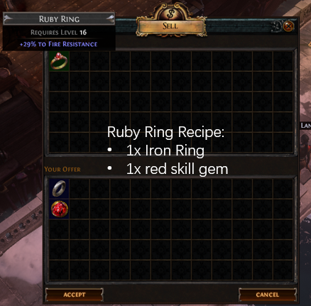 Ruby Ring Recipe
