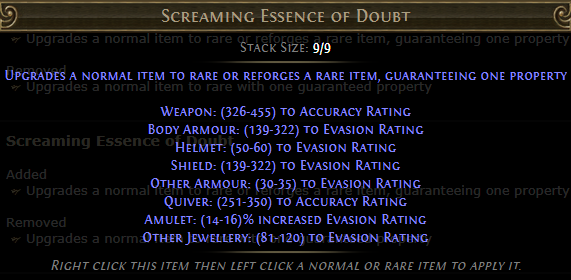 Screaming Essence of Doubt