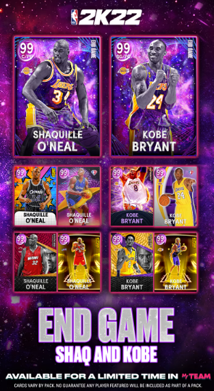 Shaq And Kobe End Game Pack
