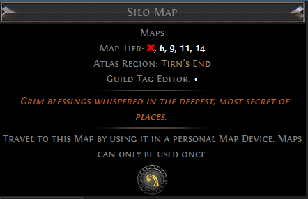 Silo Map PoE