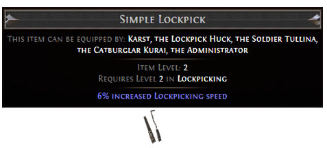 Simple Lockpick