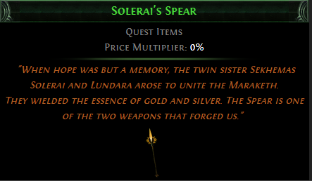Solerai's Spear