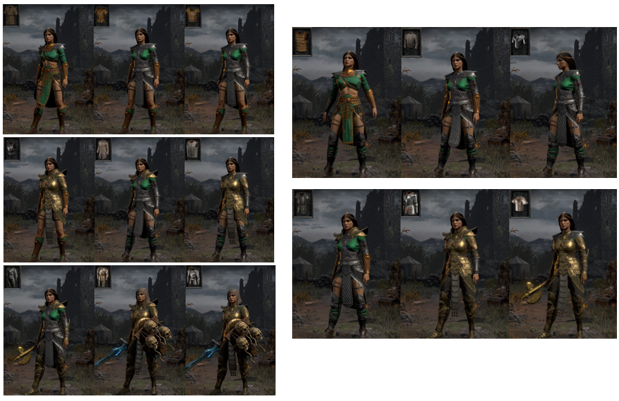 Sorceress Armor Appearance