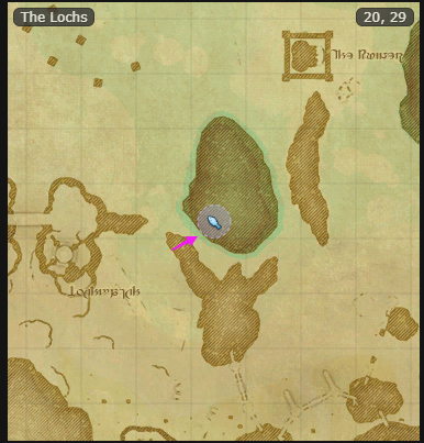 Fishing Log: Southwestern Loch Seld FFXIV