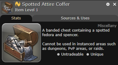 Spotted Attire Coffer