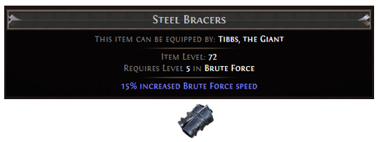 Steel Bracers
