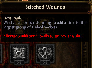 Stitched Wounds PoE