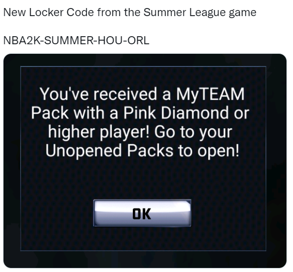 NBA 2K24 Summer League Locker Codes