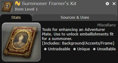 Summoner Framer's Kit