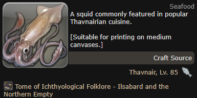 FFXIV Thavnairian Calamari