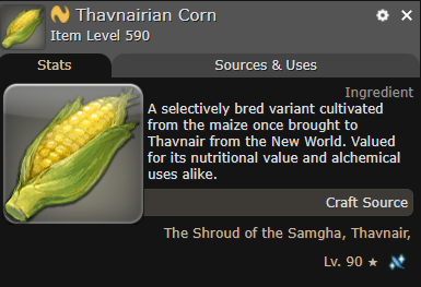 Thavnairian Corn
