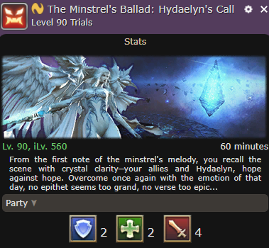 The Minstrel's Ballad: Hydaelyn's Call