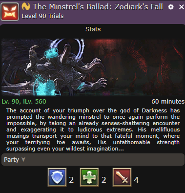 The Minstrel's Ballad: Zodiark's Fall