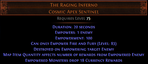 The Raging Inferno PoE