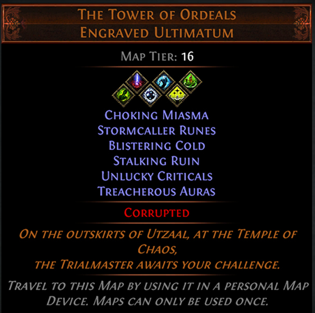 The Tower of Ordeals PoE