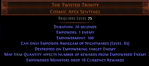 The Twisted Trinity PoE