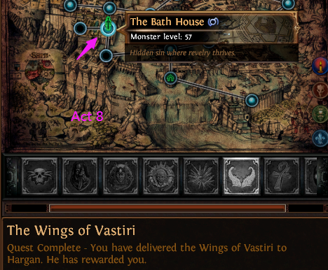 The Wings of Vastiri location