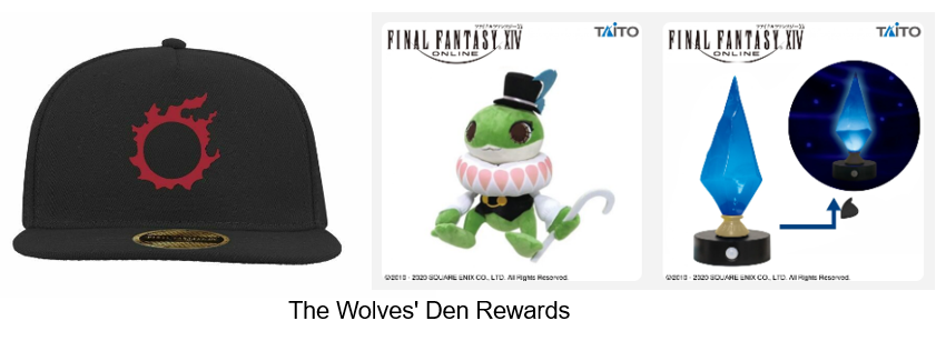 The Wolves' Den Rewards