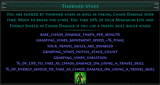 Thorned Vines PoE