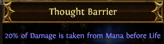 Thought Barrier PoE