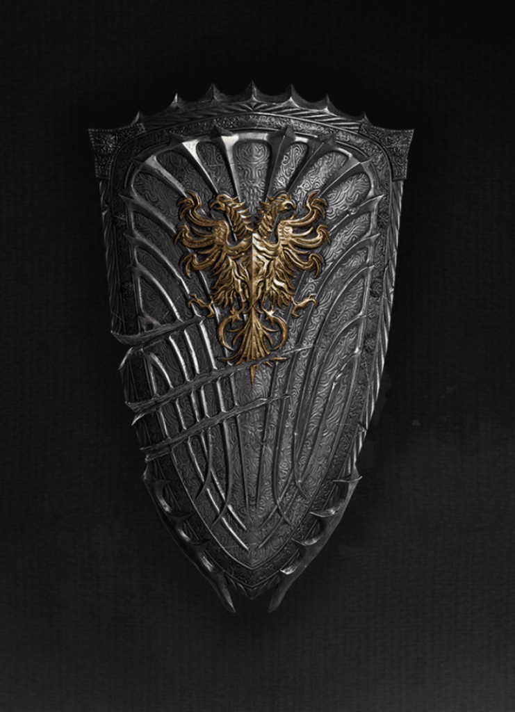 Throne and Liberty Silver Knight Shield